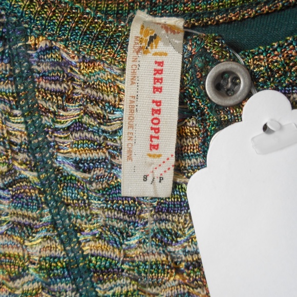 Nwt $128 FREE PEOPLE Emerald Dodycon Dress Sz PS - Picture 7 of 7